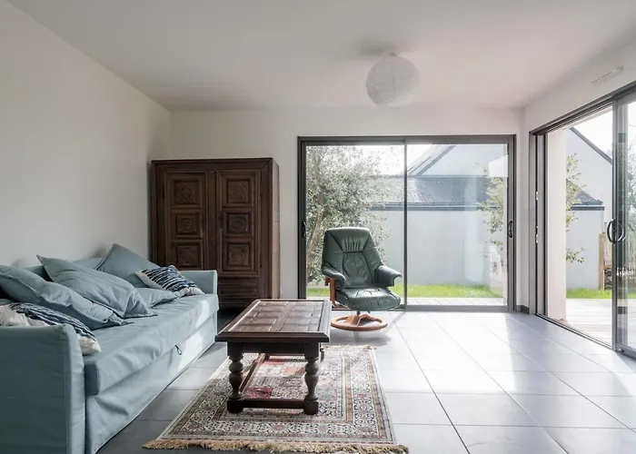 Сasa de vacaciones Maison Neuve Pour 4 Adultes - 2 Enfants - Jardin